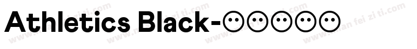 Athletics Black字体转换
